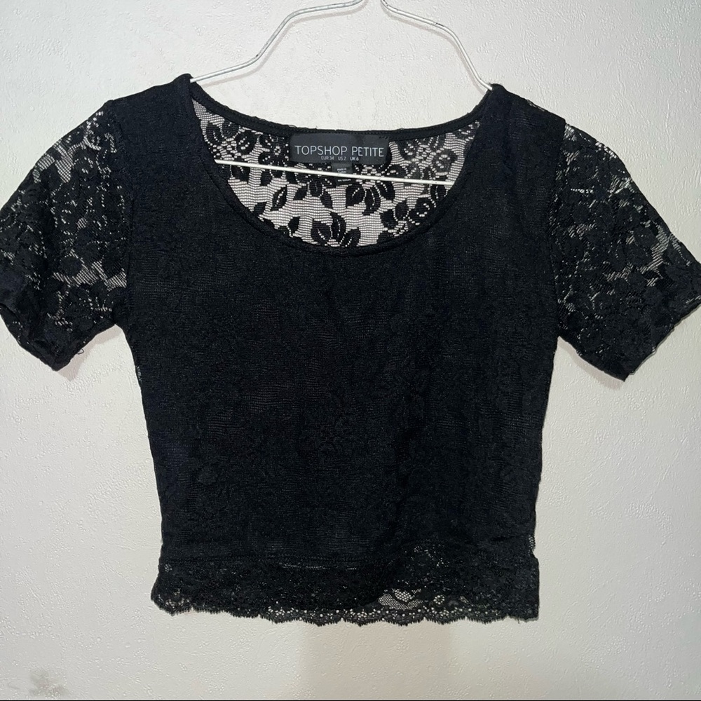 TopShop Petite Crop Top
